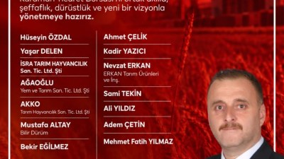 Hüseyin Özdal, Karaman Ticaret Borsası Seçim Kadrosunu Ta...