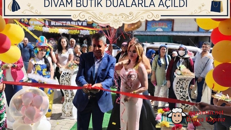 Karaman Divam Butik Açıldı: Kadın Giyimde Yeni Durak