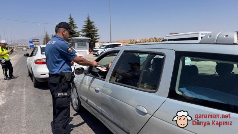 Karaman Emniyeti'nden Bir Haftalık Asayiş Operasyonları