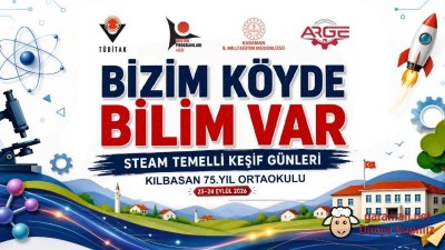 Kılbasan 75. Yıl Ortaokulu Bilim Etkinliğine Ev Sahipliği Yapacak